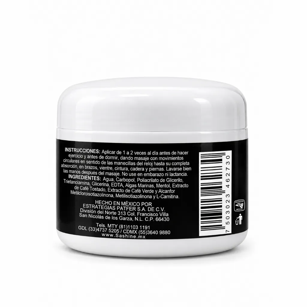 Diamante Distribuidora Sashine Gel Tonificante Reductor Abdomen Plano Digital 26 REVERSO.webp