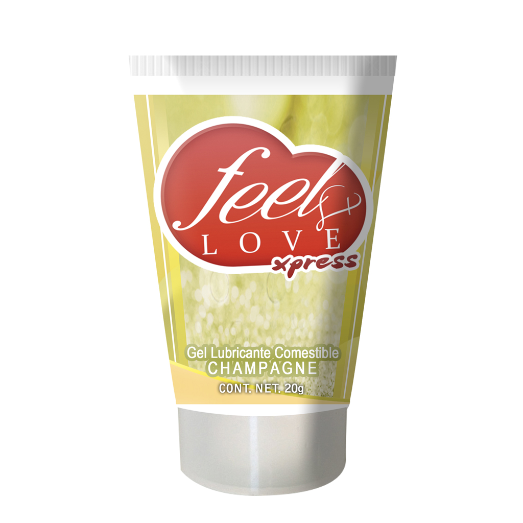 [FEEL-CHAM20] Lubricante Feel Love 20ml CHAMPAGNE
