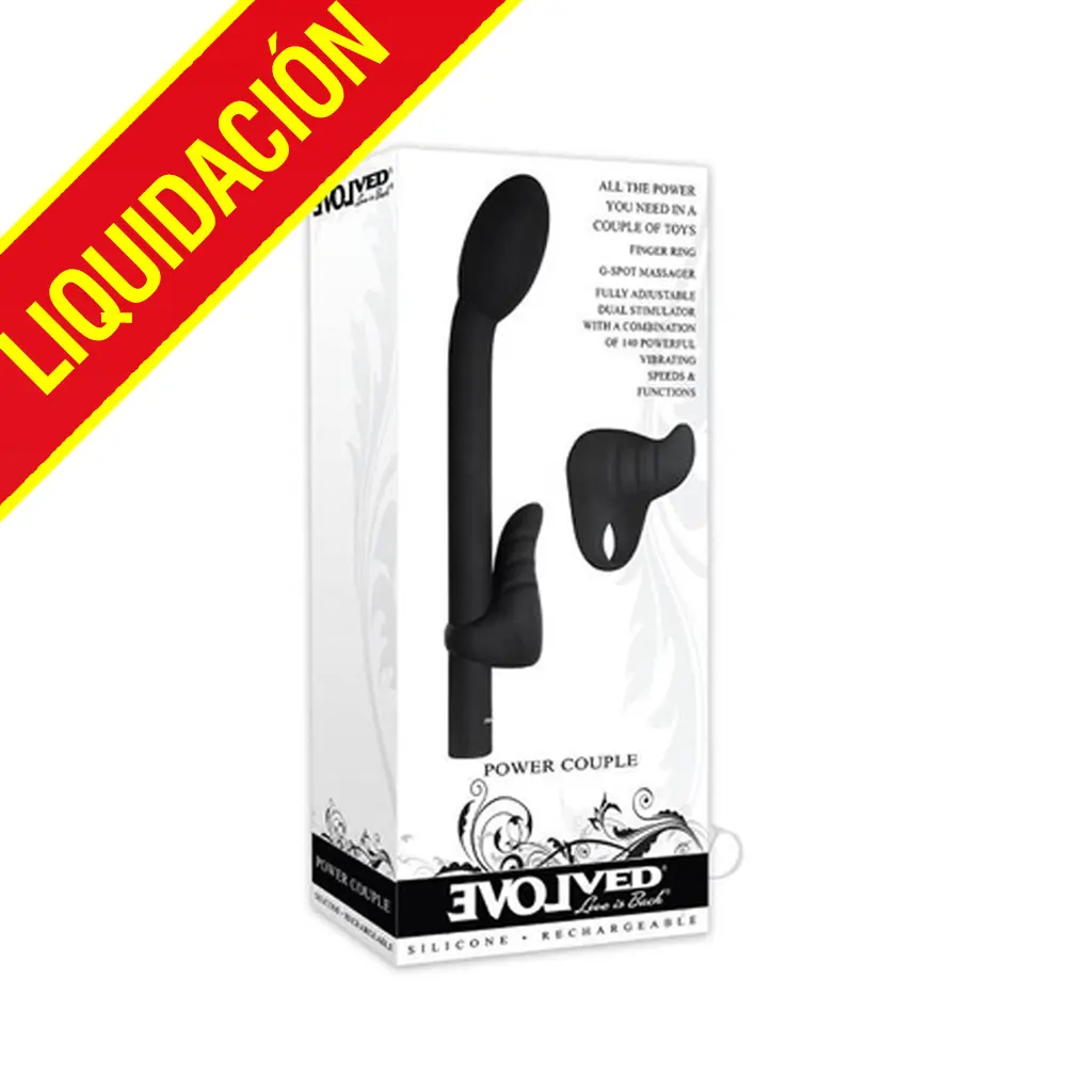 JUGUETES - POWER COUPLE G-SPOT FINGER RING