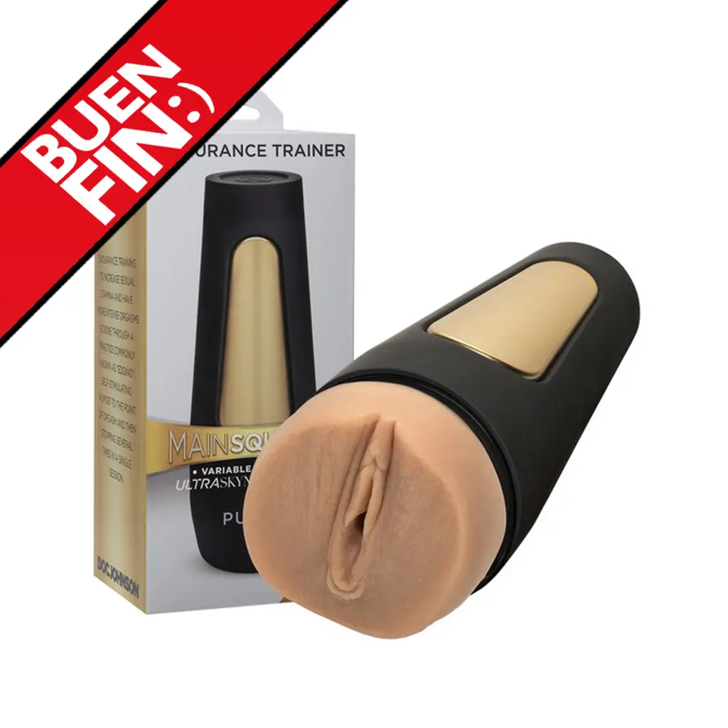 JUGUETES - MAINS QUEEZE ENDURANCE TRAINER STROKER PUSSY
