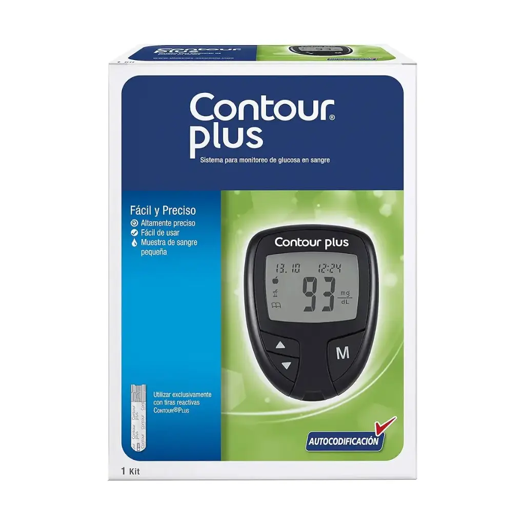 SASHINE KIT GLUCOMETRO CONTOUR PLUS