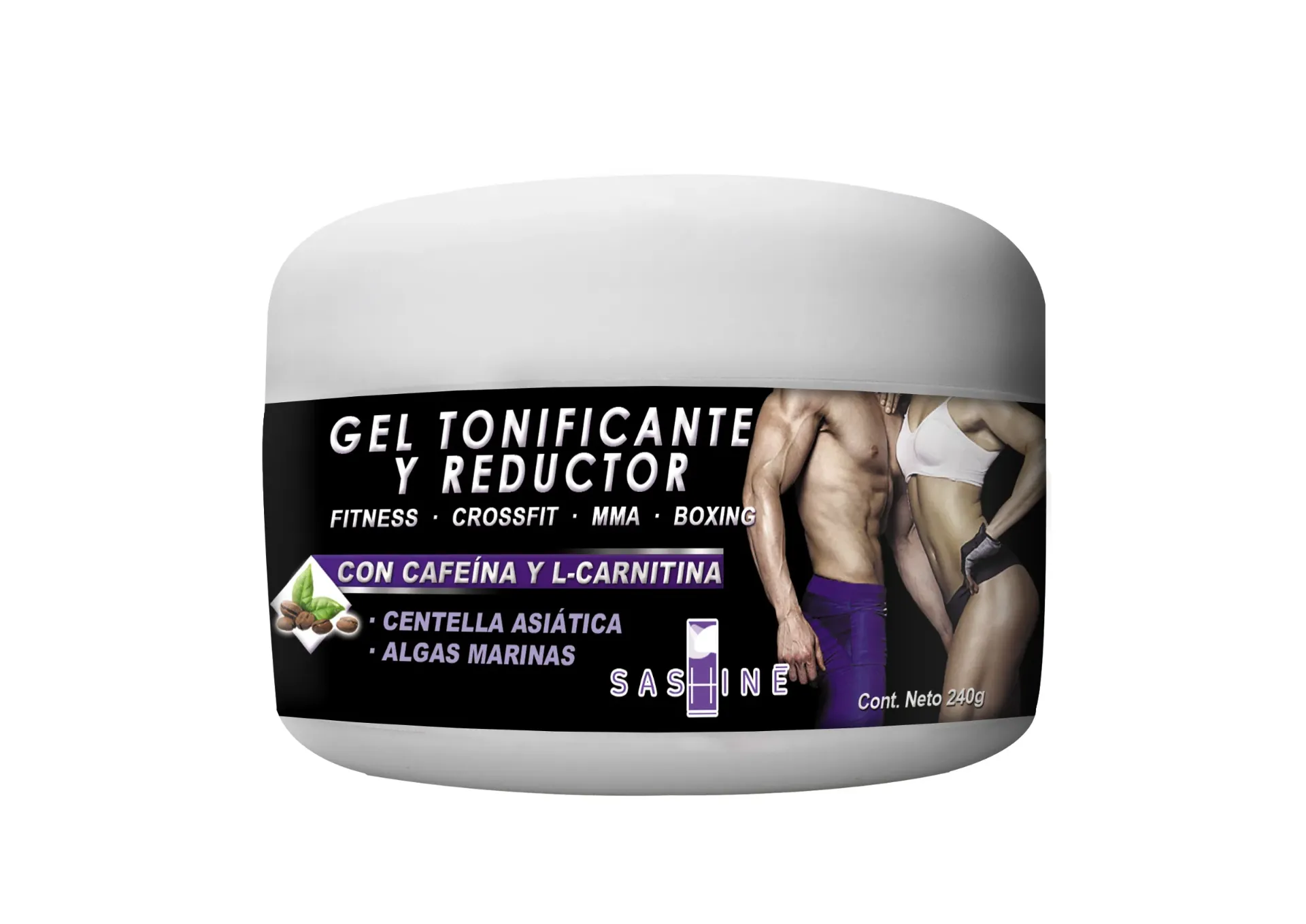 SASHINE GEL TONIFICANTE Y REDUCTOR 240g