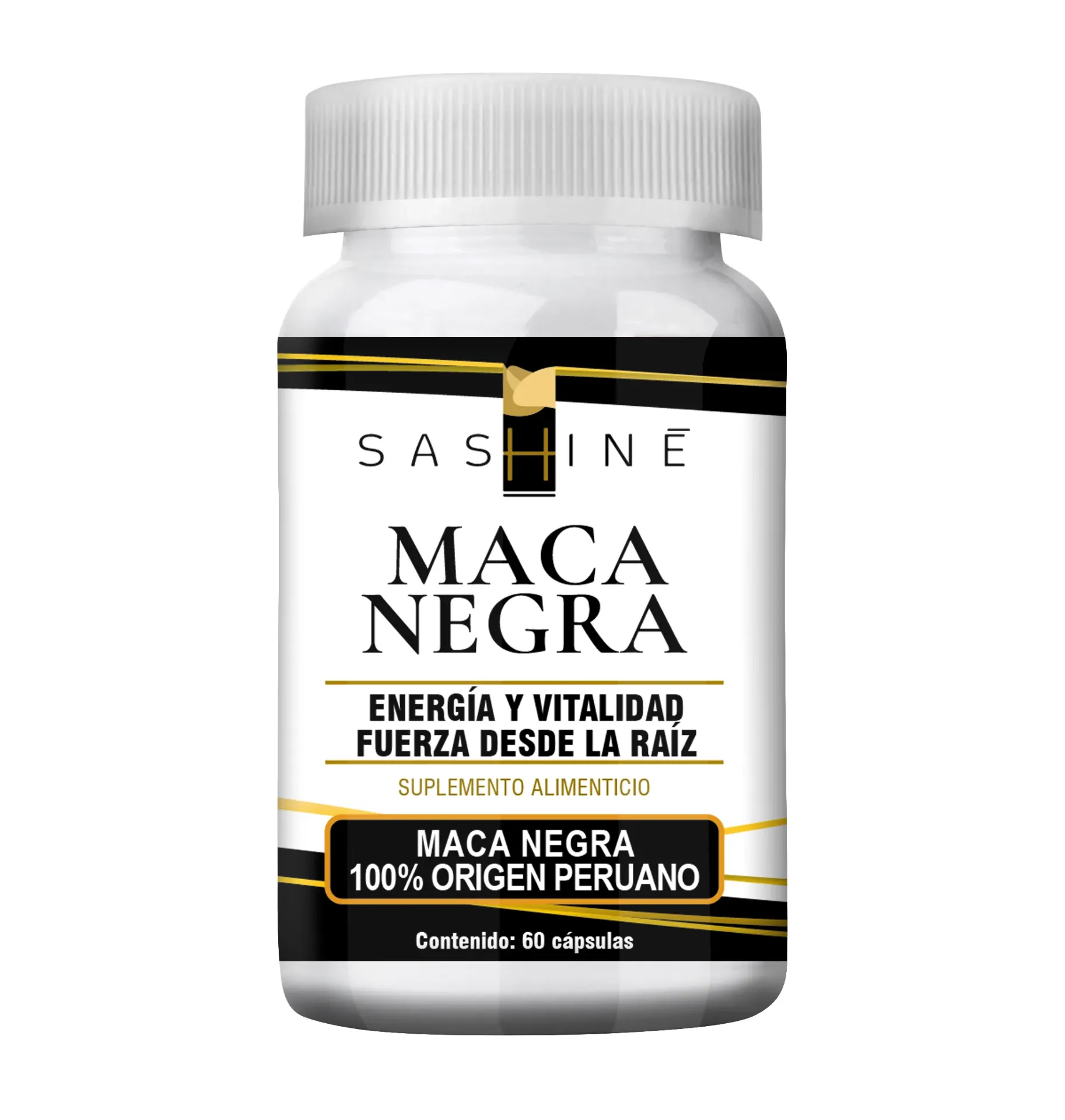 SASHINE MACA NEGRA