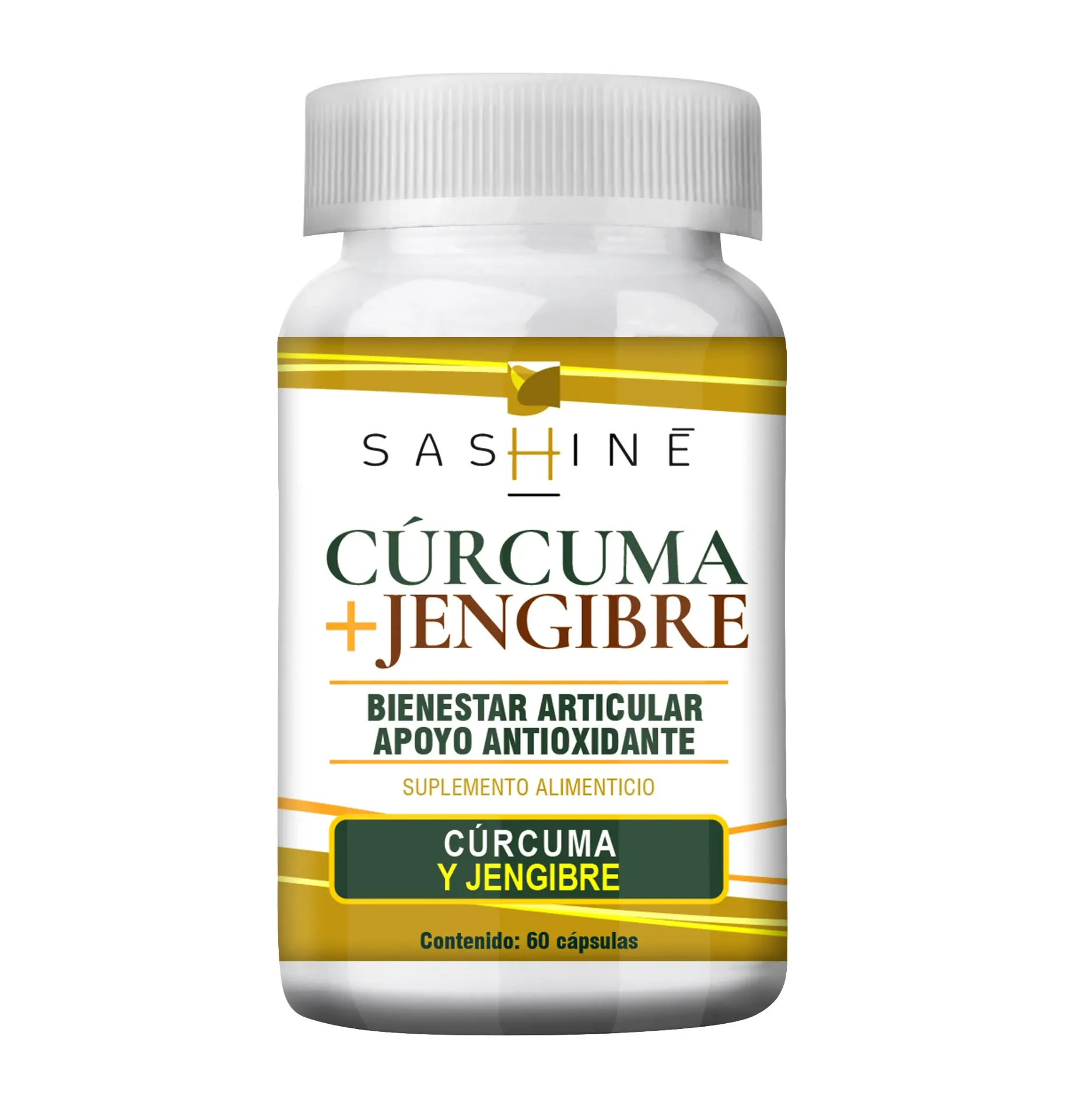 SASHINE CURCUMA Y JENGIBRE
